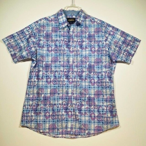 Daniel Cremieux Classics Floral Button Down Shirt Men's Size L - Picture 1 of 8